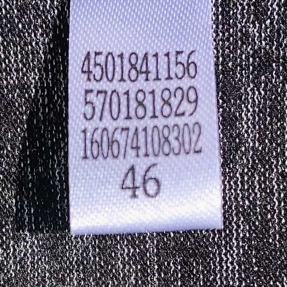 White House Black Market Dolman Jetsetter Tee women XXS Black Charcoal V Neck - Picture 8 of 8